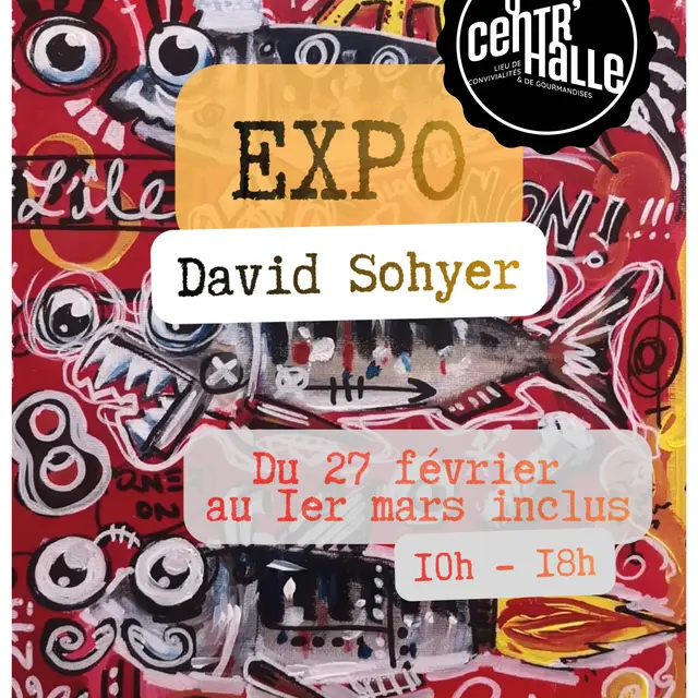 affiche_expo_peinture_david_sohyer