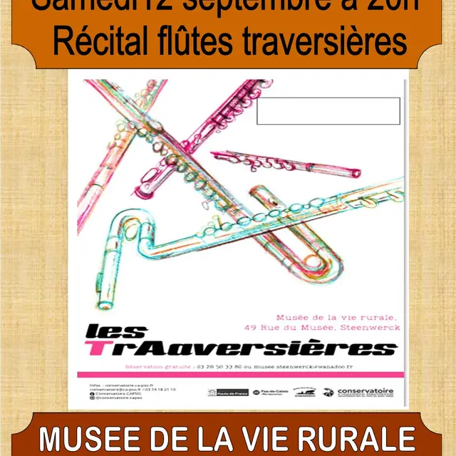 affiche les traversières