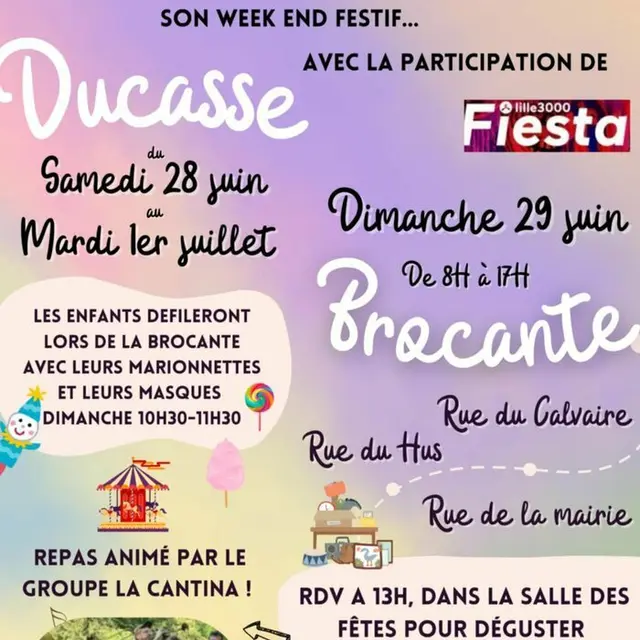 Ducasse et Brocante d'Illies_1