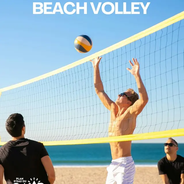 beach volley plan d'eau