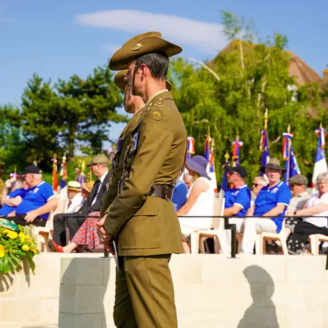Cérémonie commémorative de la Bataille de Fromelles au Cimetière militaire de Pheasant Wood_1