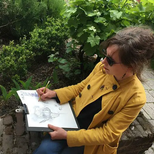 Initiation au monotype : le bouquet de fleurs_1