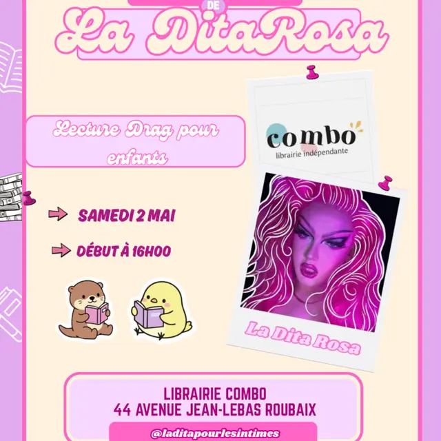Les lectures drag de La Dita Rosa_1