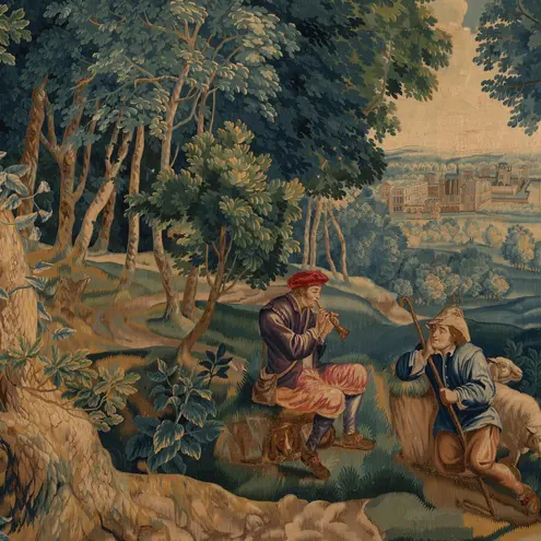 Exposition  Trésors de laine et de soie _1