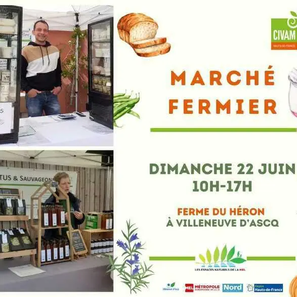 Marché du CIVAM à la Ferme du Héron_1