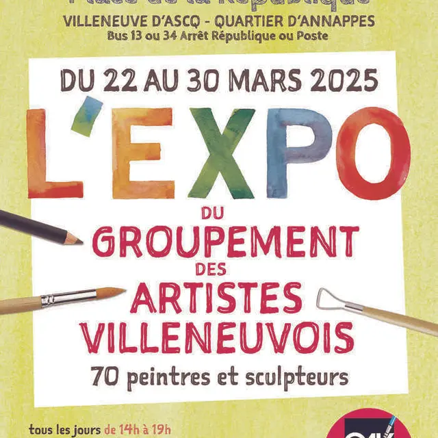 Salon du groupement des artistes villeneuvois_1