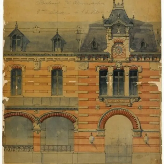 Trésors anciens, dessins nouveaux présentation de documents patrimoniaux, exposition des Urban Sketchers Lille - Les Crayons de Roubaix_1
