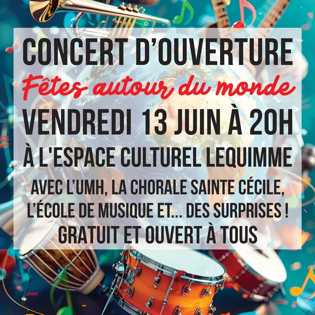 Concert d’ouverture  « Sacrée Fiesta ! » à Haubourdin_1