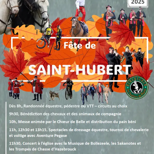 fête de la saint hubert Merckeghem