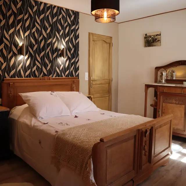 chambre fleur de lin