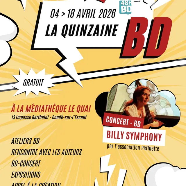la-quinzaine-BD-condé-agenda-valenciennes