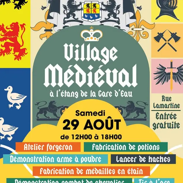 village-medieval-bruay-agenda-valenciennes