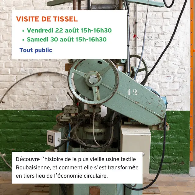 Visite Guidée de Tissel, ancienne usine textile transformée en tiers lieu de l'économie circulaire_1