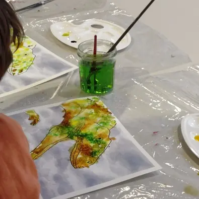 Atelier Crée ton portrait de Dino ! / Médiathèque de Wazemmes_1