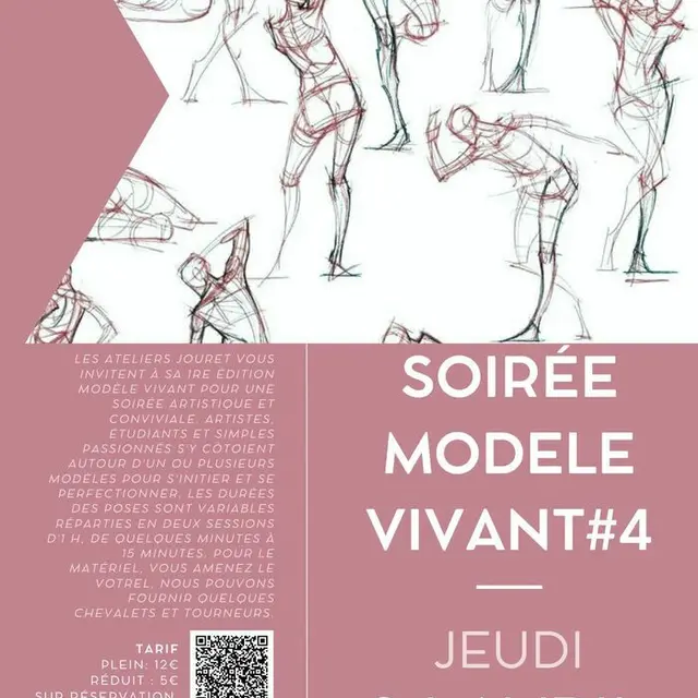 Soirée modèle vivant aux Ateliers Jouret #4_1