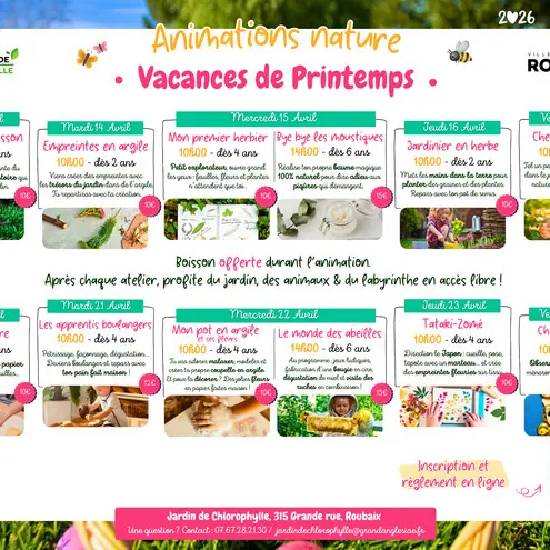 Vacances de Printemps au Jardin de Chlorophylle_1
