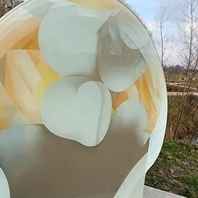 Sculpture en verre de Guillaume Bottazzi à Bondues_1