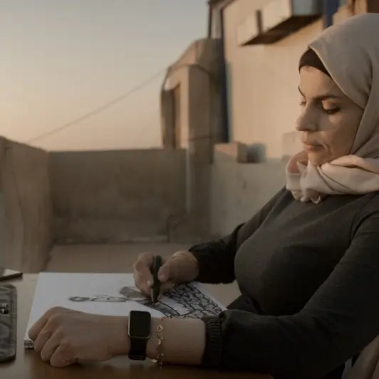 Amany, behind the lines_1