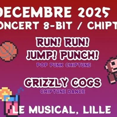 RUN! RUN! JUMP! PUNCH! + Grizzly Cogs_1