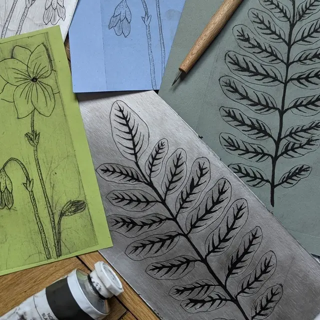 Atelier d'été : gravures de saison_1