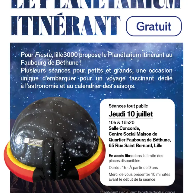 Le planétarium itinérant au Faubourg de Béthune_1