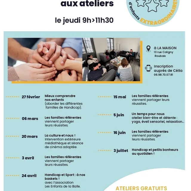 Le Lab Extraordinaire, atelier de parents ayant des enfants à besoins particuliers ou en situation de handicap_1