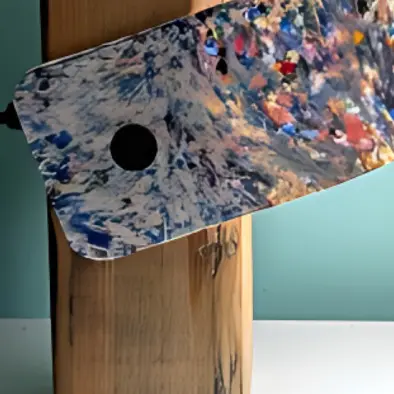 Lampe en plastique recyclé_1