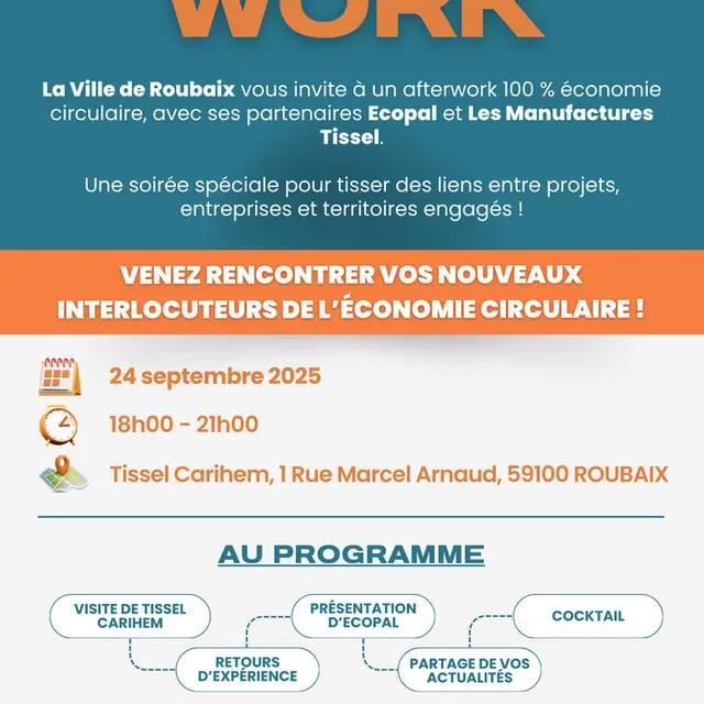 Afterwork 100 % Economie circulaire_1
