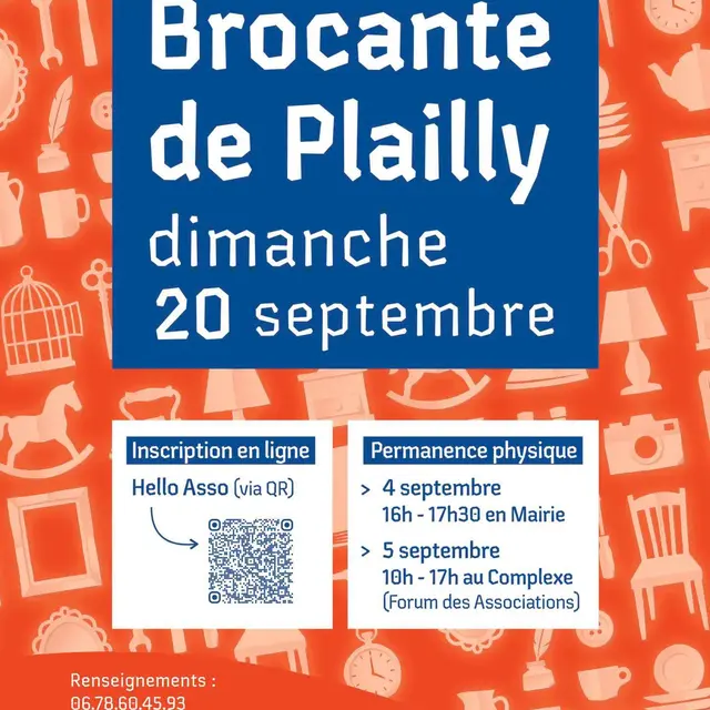 Brocante à Plailly