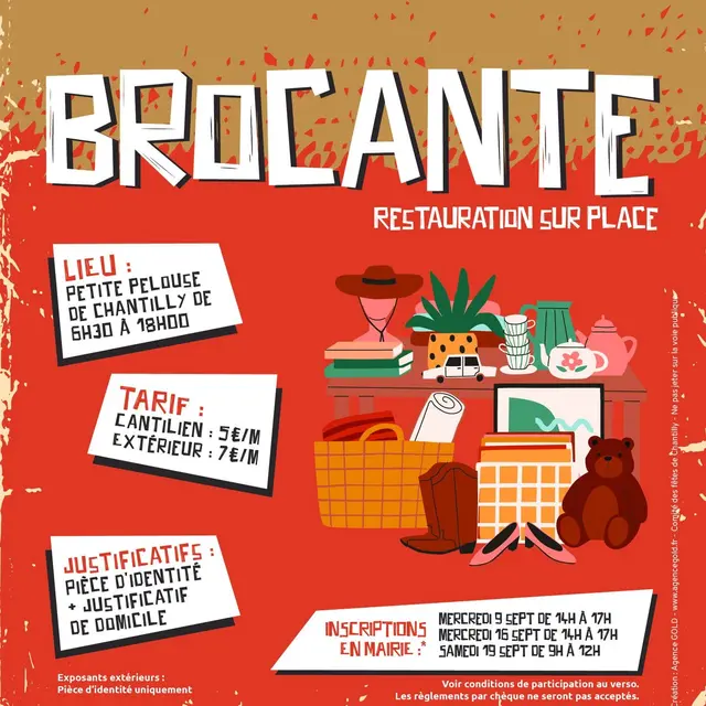 Brocante de Chantilly