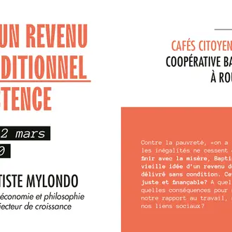 Café citoyen Pour un revenu inconditionnel d'existence_1