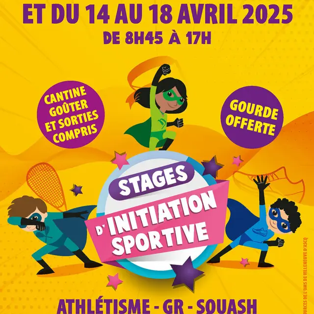 Stages d'initiation sportive - Vacances de printemps - OMS_1
