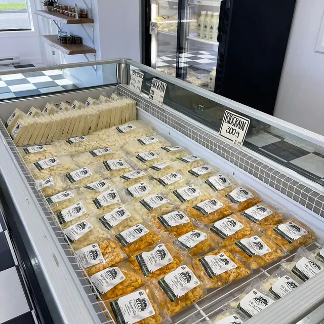 Variétés de fromages en grains