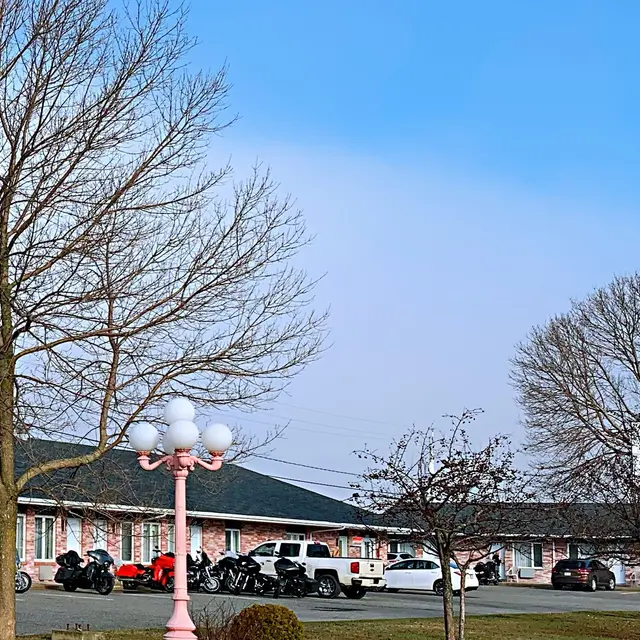 Devanture du motel
