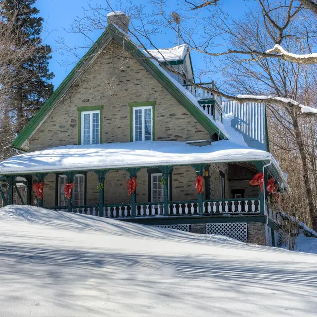 Le Manoir en hiver