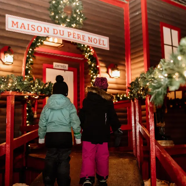 Visitez la maison du Père Noël!