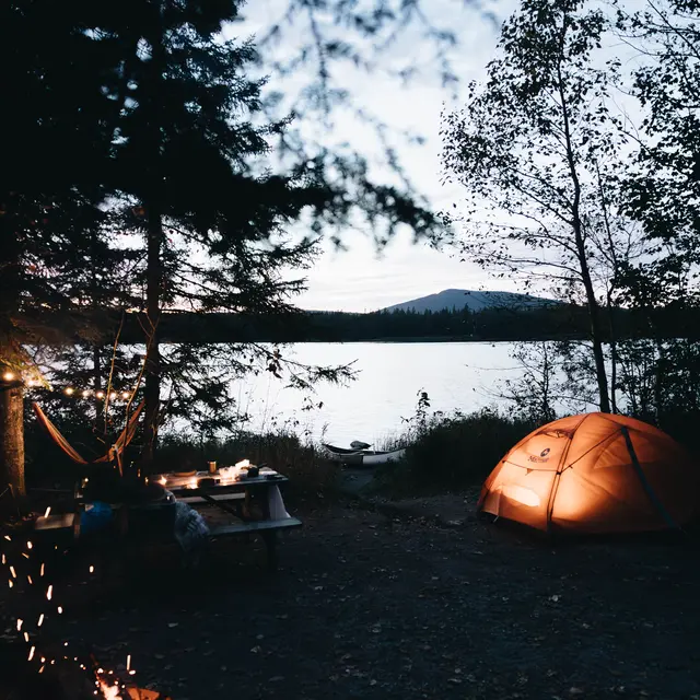 Nuit au bord du lac