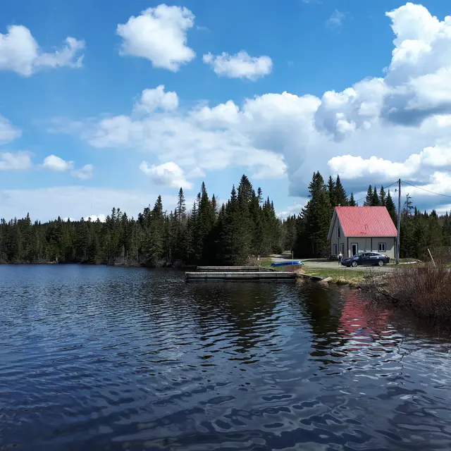 Chalet en bordure du lac