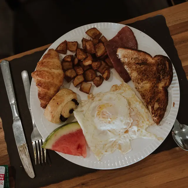 Assiette déjeuner