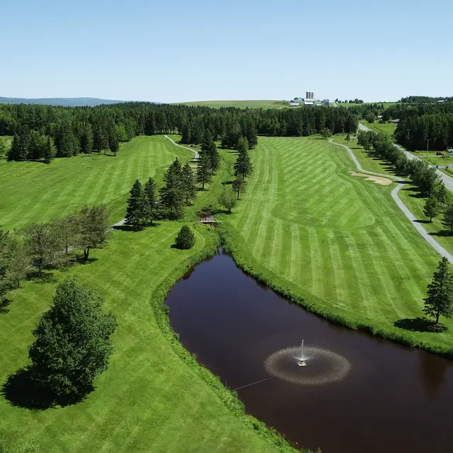 Vue aérienne - Golf Lac-Etchemin