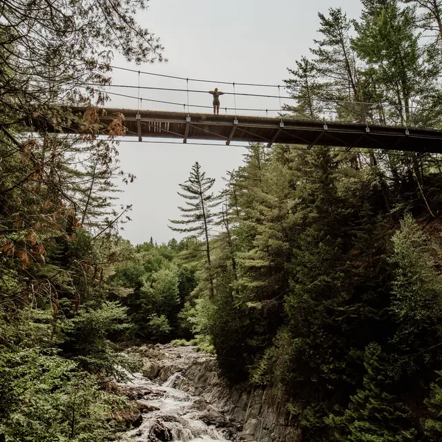 Passerelle suspendue