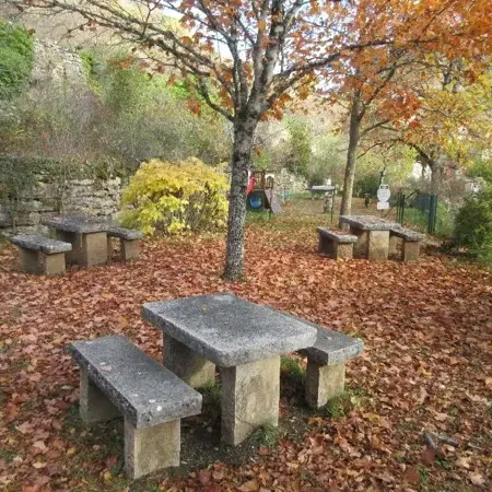 Aire de pique-nique de Peyreleau