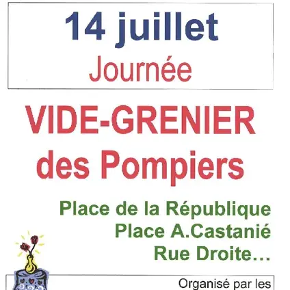 Vide grenier des pompiers