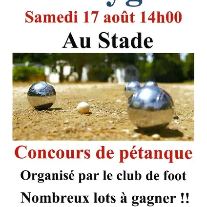 Concours de pétanque