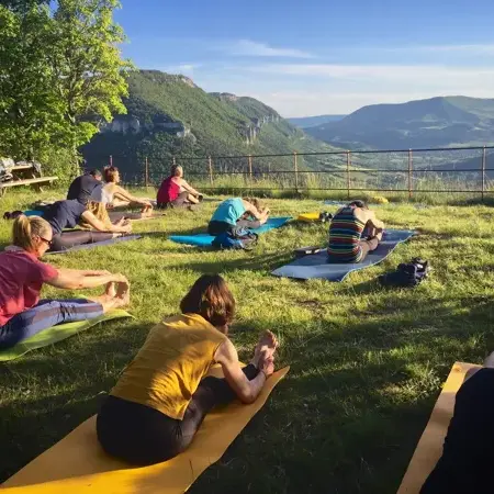 Yoga Sunset