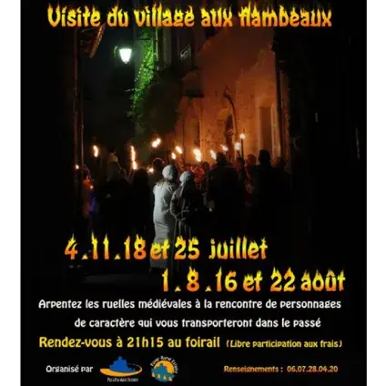 Visites nocturnes aux flambeaux