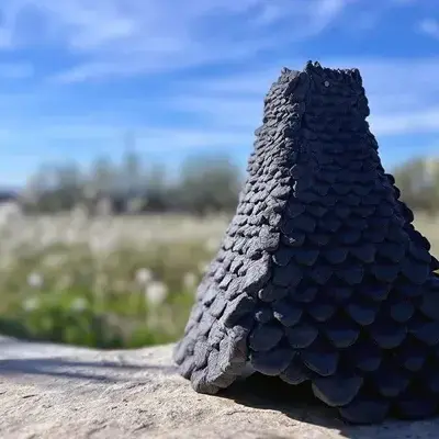 Oeuvre d'art refuge L'Ostal Lausa Bessuéjouls