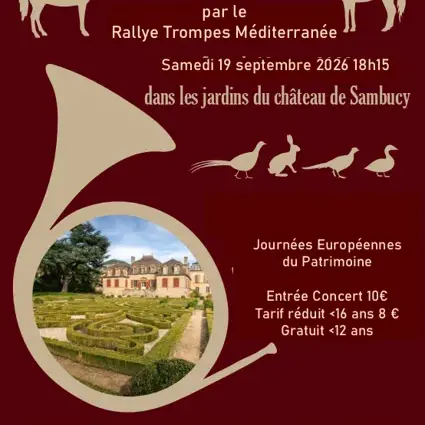 Trompes de chasse au Château de Sambucy