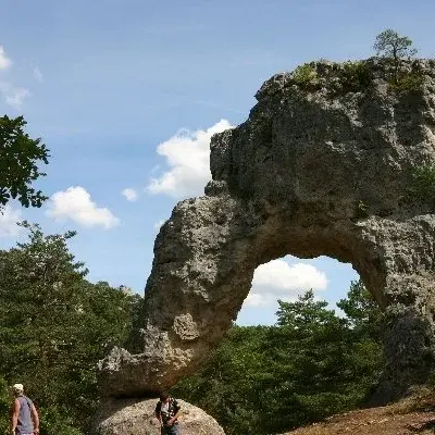La Porte de Mycène - Chaos rocheux du Causse Noir