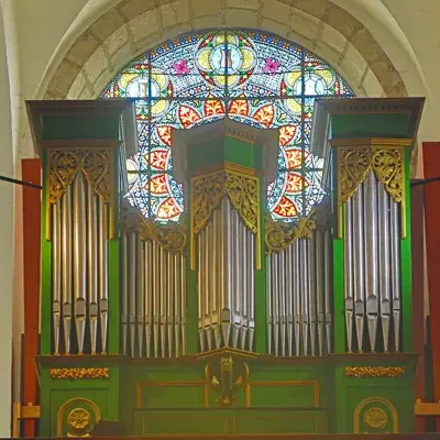 Visite guidée de l'orgue Stoltz (1860) de l'église d'Entraygues - #JEP2024
